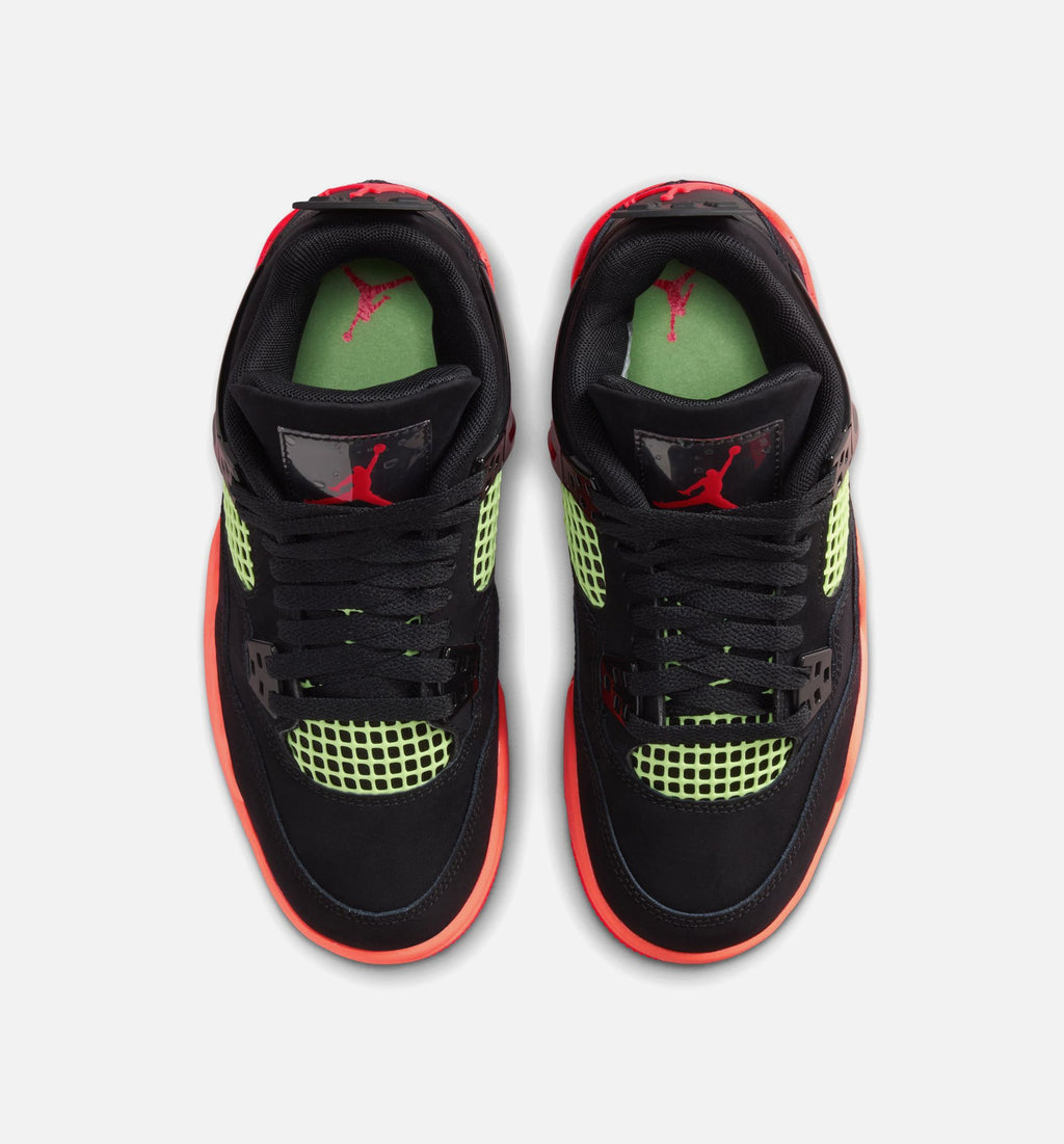 Air Jordan 4 Retro Grade School Sneakers – Black Infrared 23