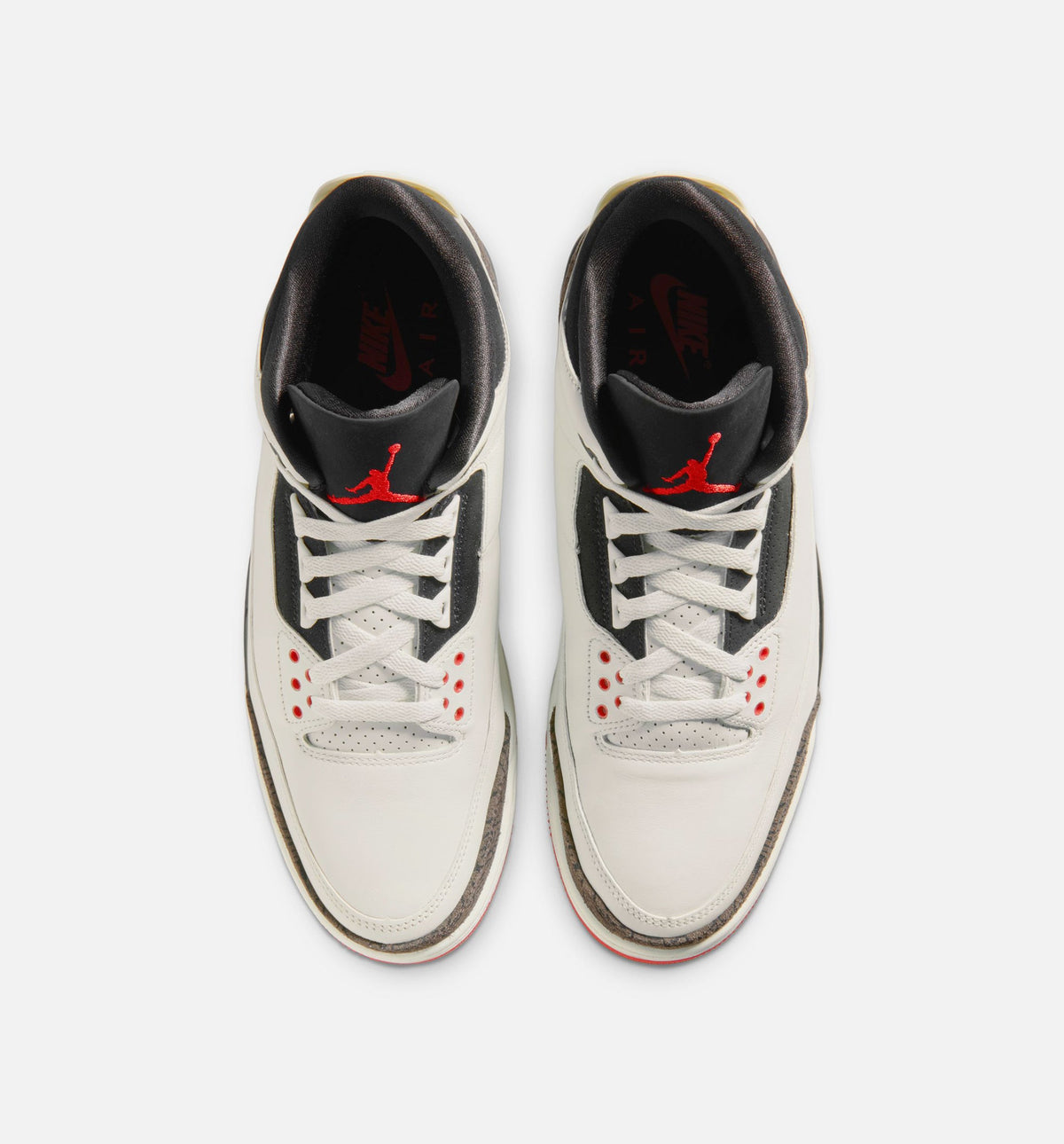 Air Jordan 3 Retro Men's Sneakers – Sail/University Red