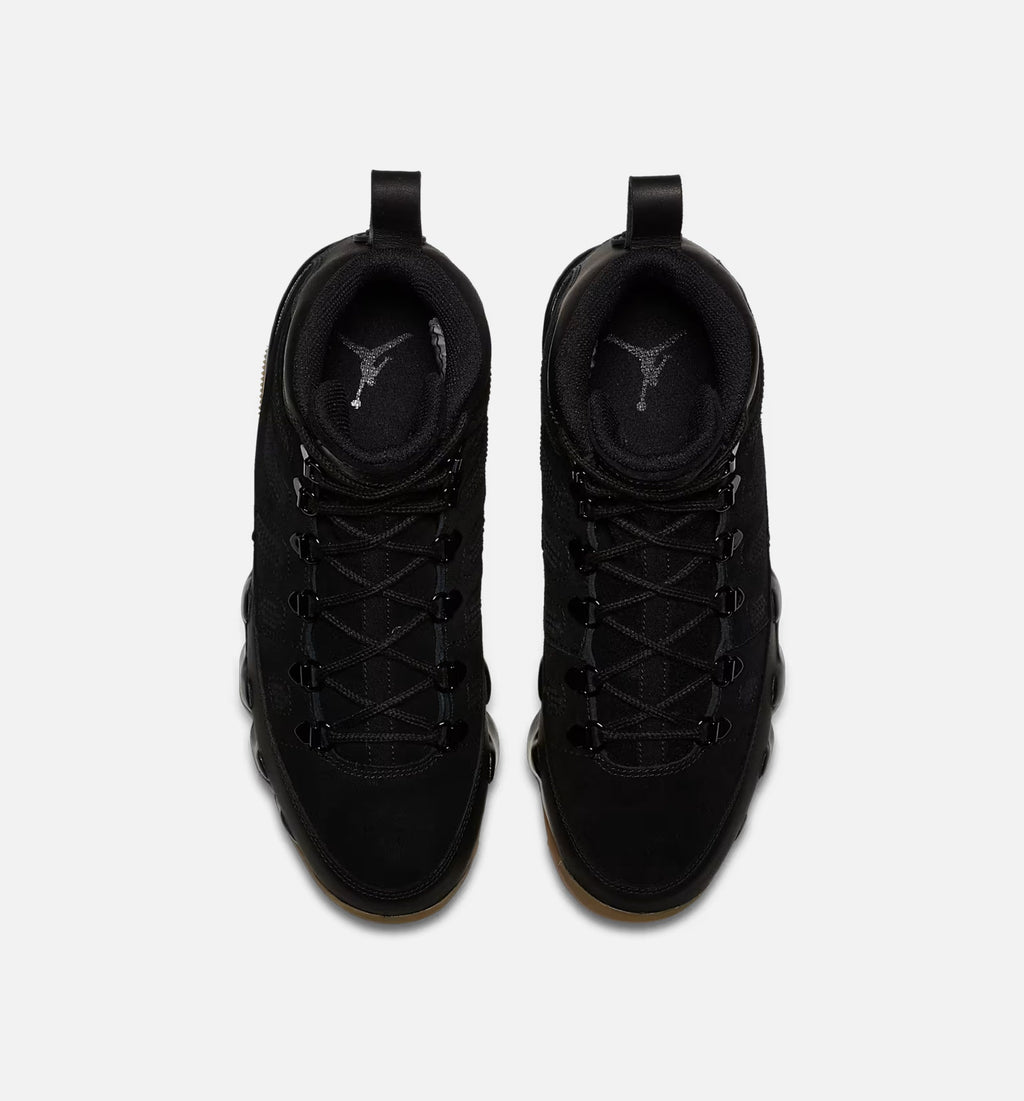 Air Jordan 9 Retro Men's Lifestyle Boots – Black/Gum Light Brown