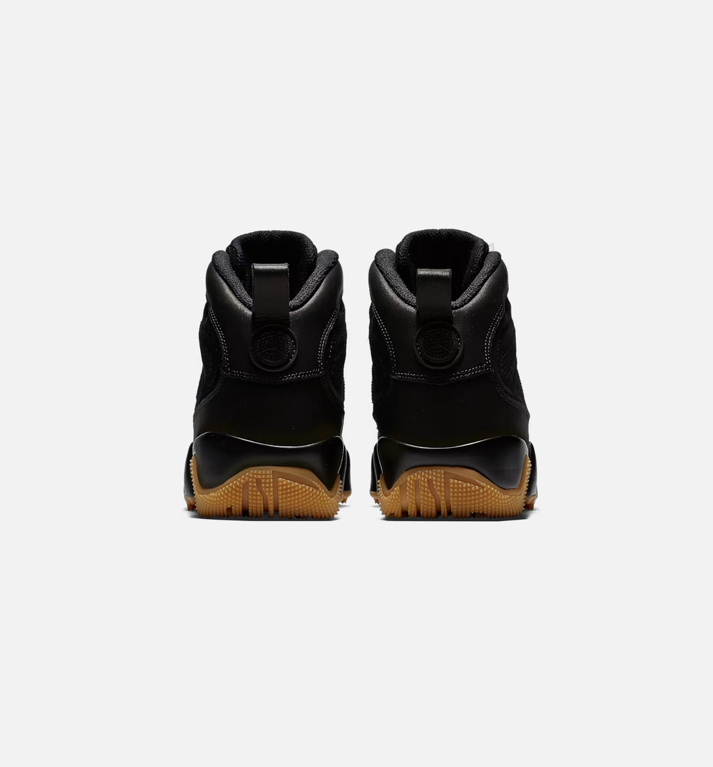 Air Jordan 9 Retro Men's Lifestyle Boots – Black/Gum Light Brown