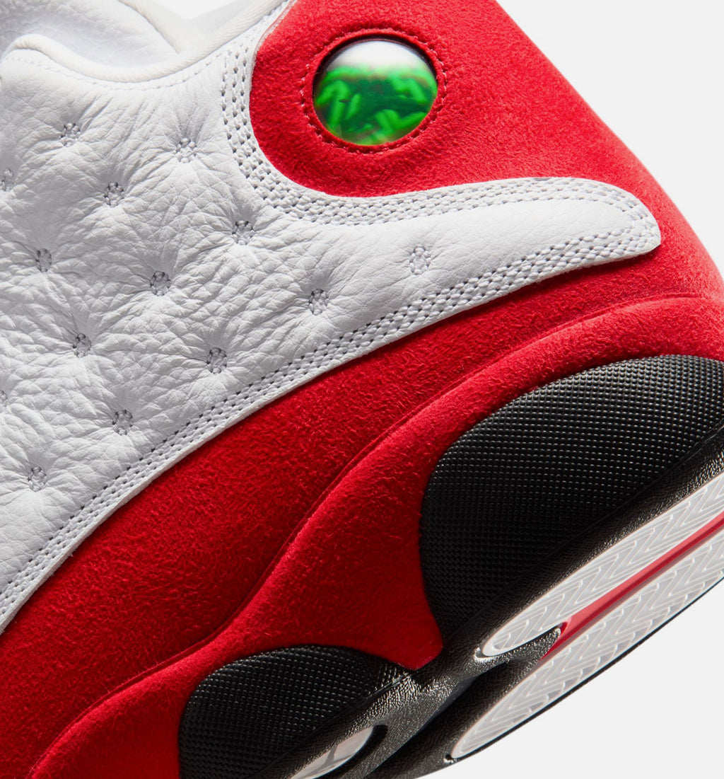 Air Jordan 13 Retro Men's Sneakers – White/University Red