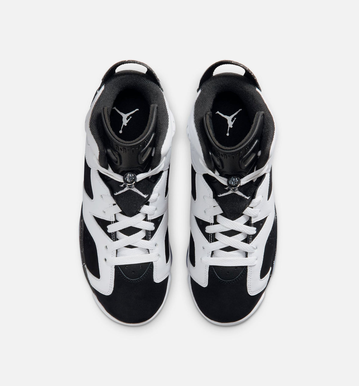 Air Jordan 6 Retro Grade School Sneakers – Black/White