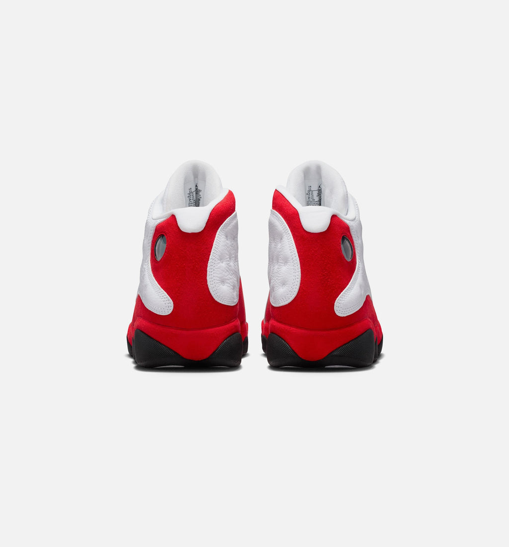 Air Jordan 13 Retro Men's Sneakers – White/University Red