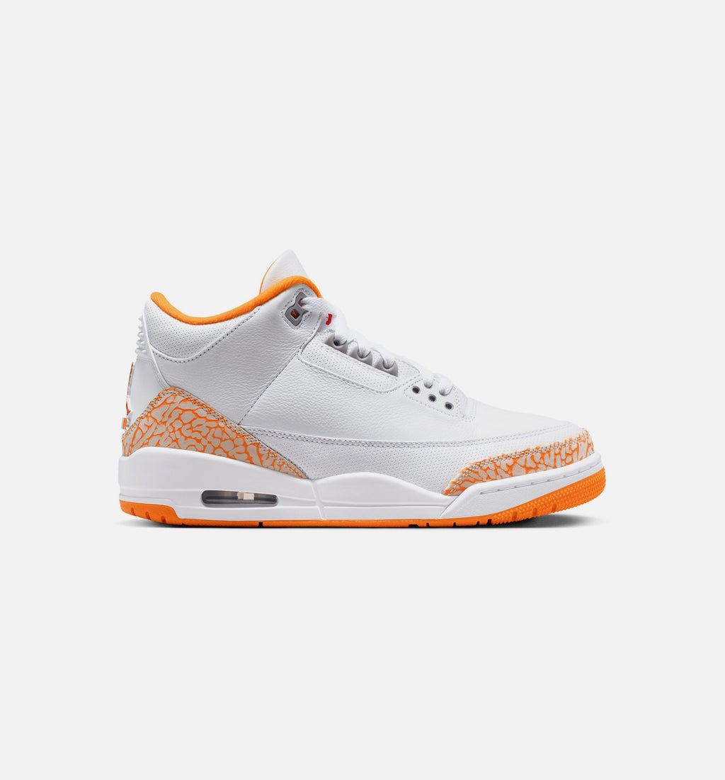 Air Jordan 3 Retro Women's Sneakers – Orange Citrus