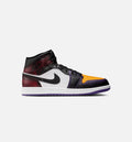 Air Jordan 1 Mid SE Men's Sneakers – True Red/Court Purple