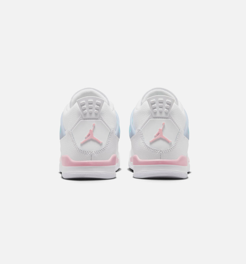 Air Jordan 4 Retro Preschool Sneakers – Medium Soft Pink