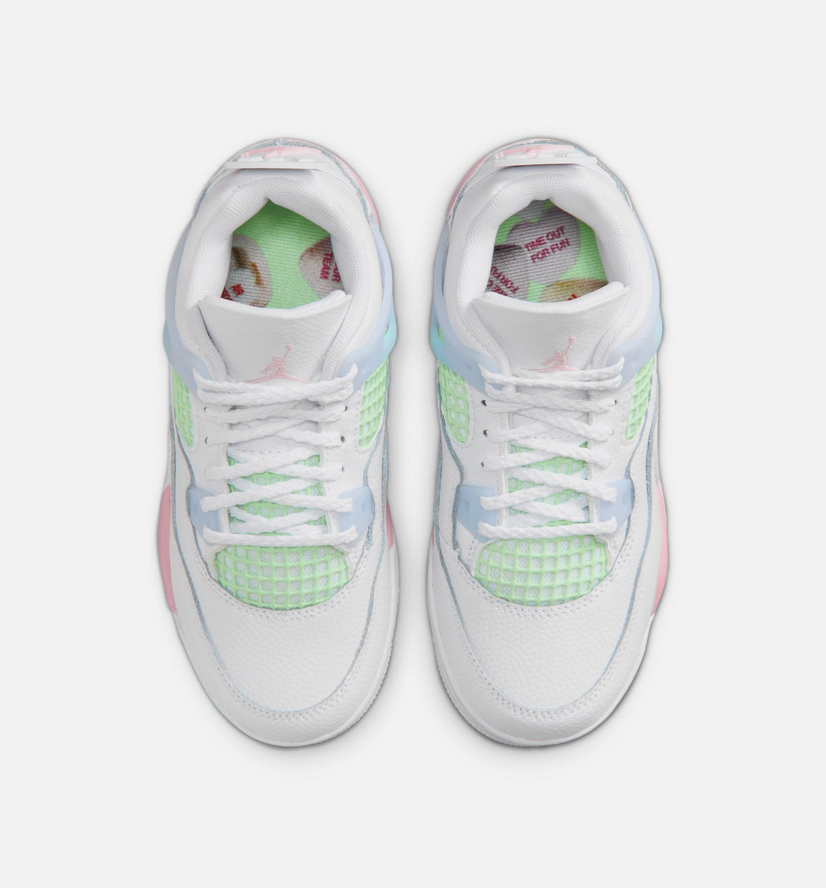 Air Jordan 4 Retro Preschool Sneakers – Medium Soft Pink