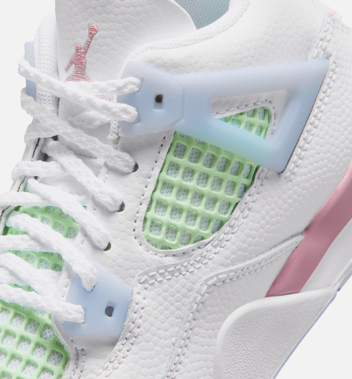 Air Jordan 4 Retro Preschool Sneakers – Medium Soft Pink