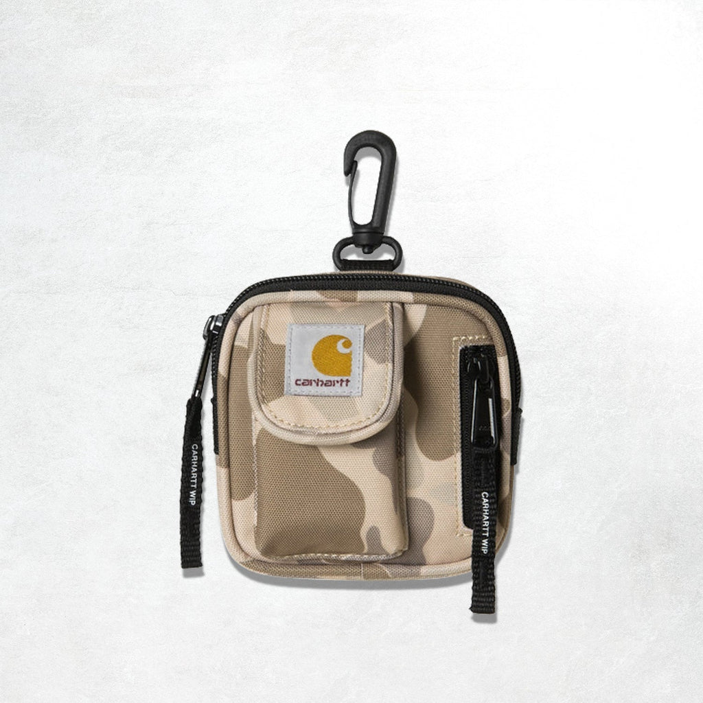 Carhartt WIP Essential Coin Wallet: Camo Duck, Desert