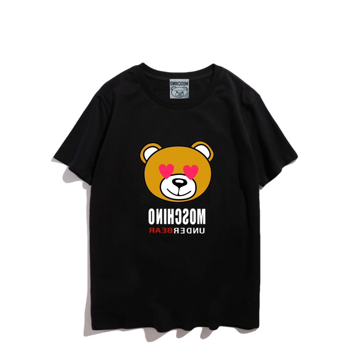 Moschino T-shirt Teddy Bear Pattern Quick-Drying Loose Short Sleeve