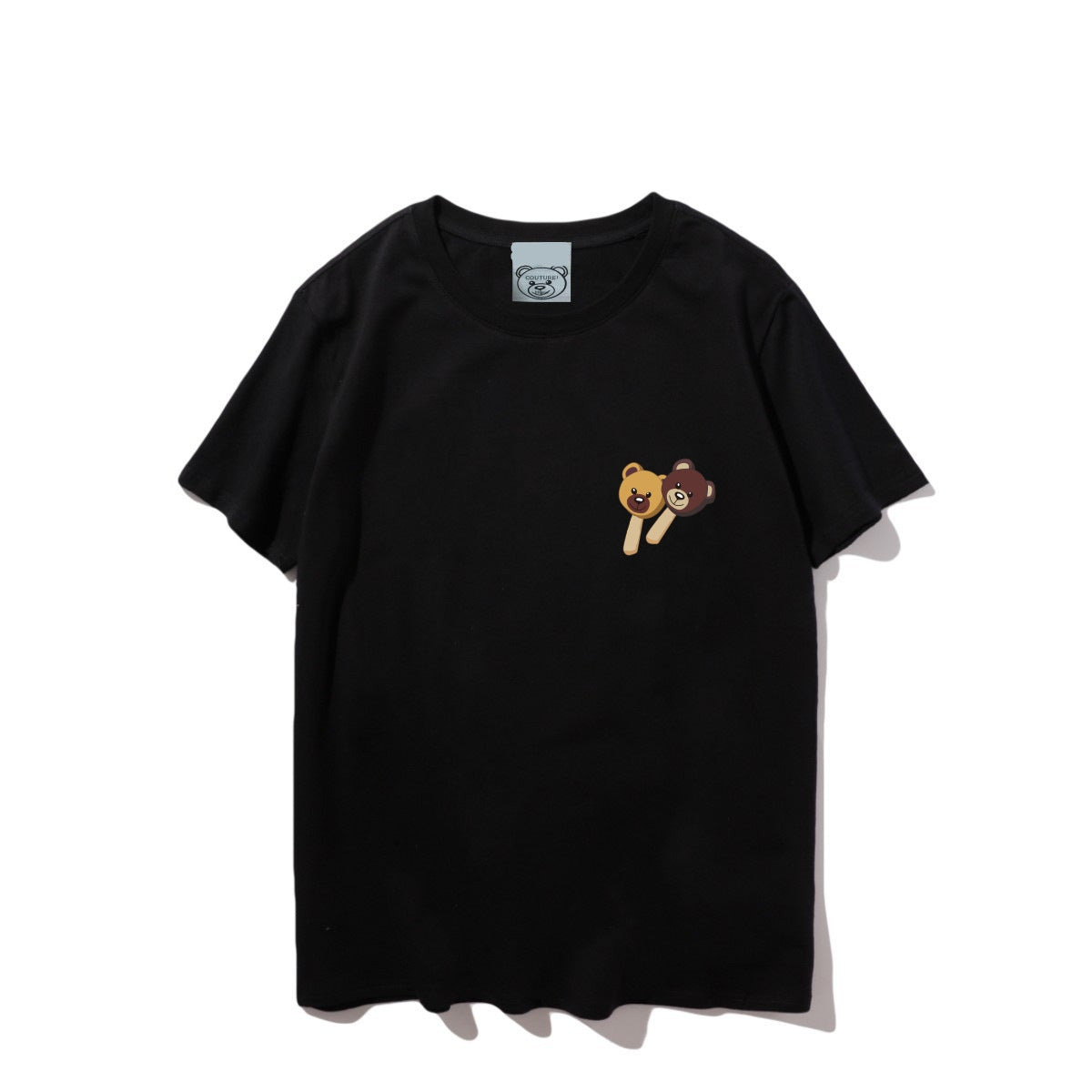 Moschino T-shirt Teddy Bear Pattern Quick-Drying Loose Short Sleeve