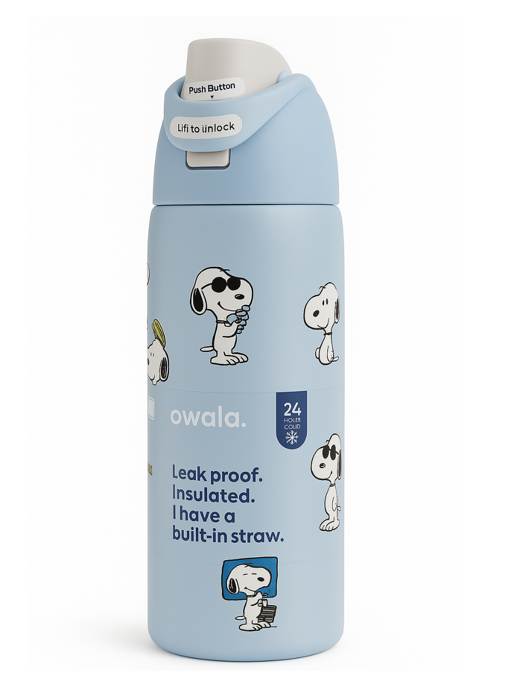 LIMITED EDITION SNOOPY OWALA 32oz
