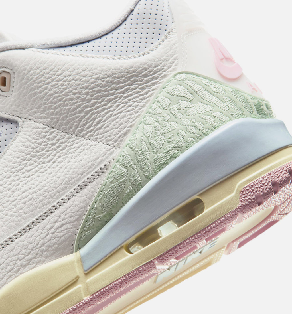Air Jordan 3 Retro Men's Sneakers – Sail/Jade Aura