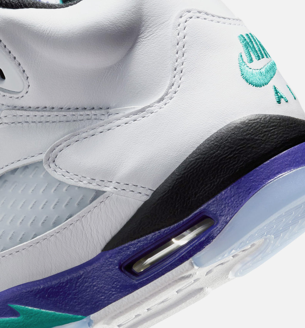 Air Jordan 5 Retro Grade School Sneakers – Grape