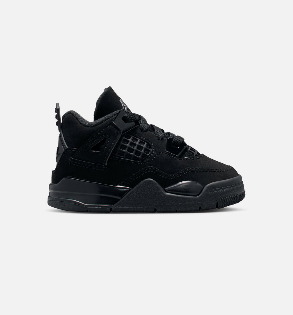 Air Jordan 4 Retro Infant & Toddler Sneakers – Black Cat