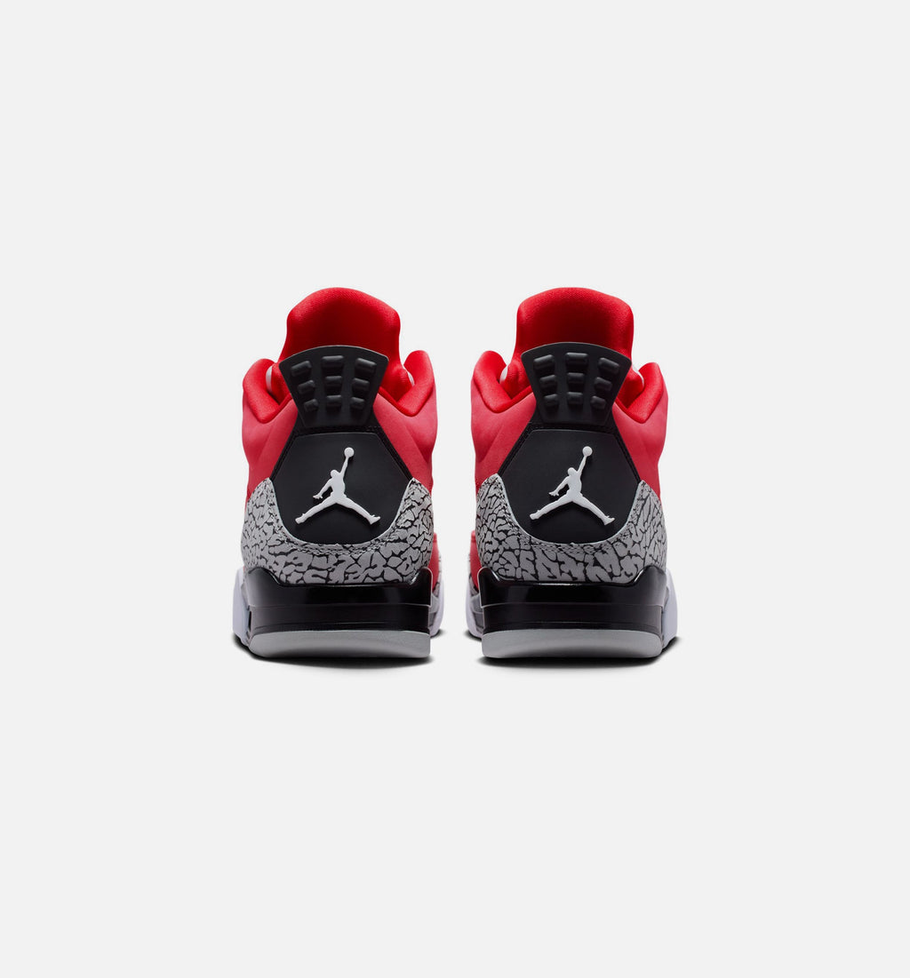 Son of Mars Low Men's Sneakers – Fire Red/Black