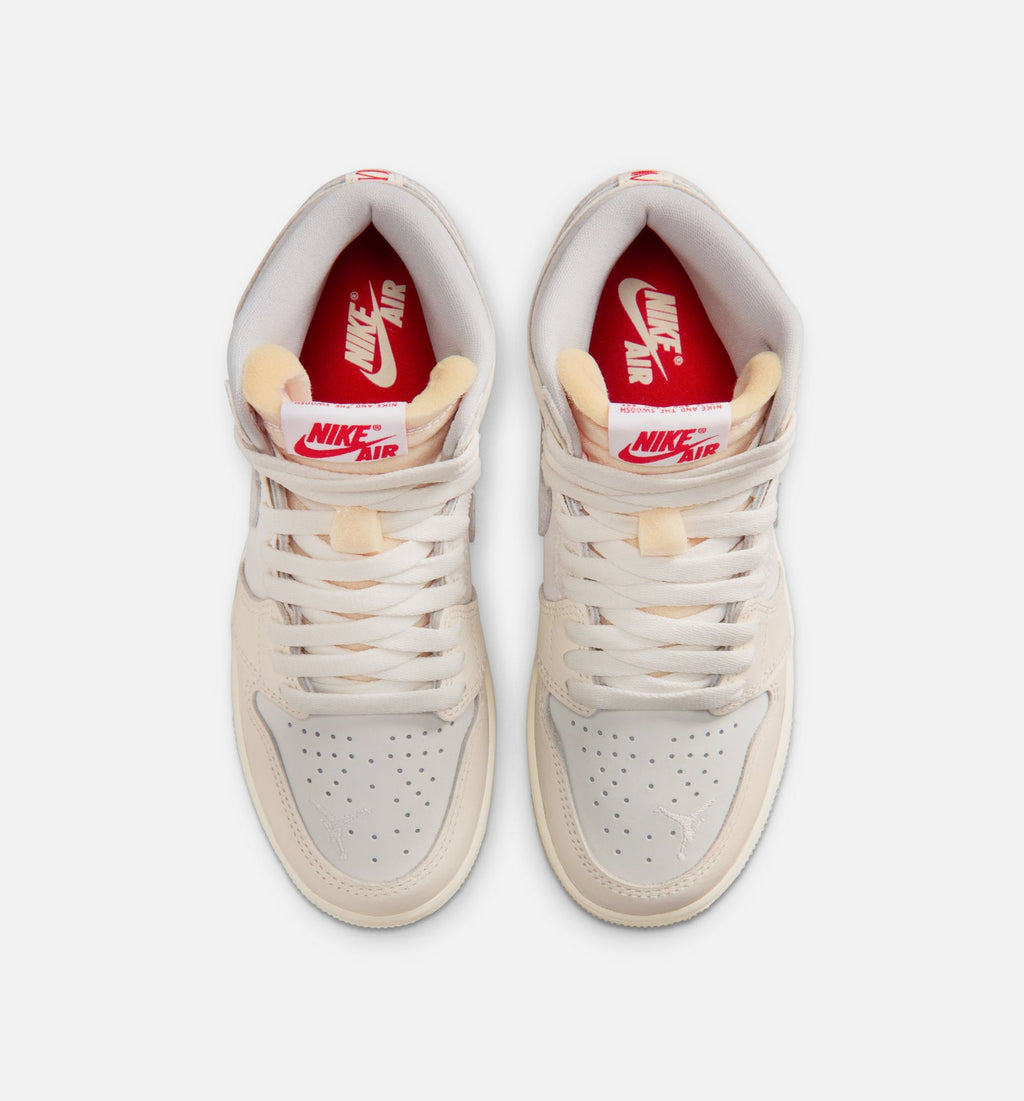 Air Jordan 1 Retro High OG Grade School Sneakers – Sail