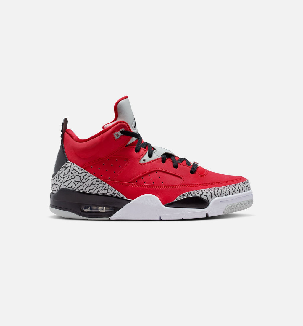Son of Mars Low Men's Sneakers – Fire Red/Black