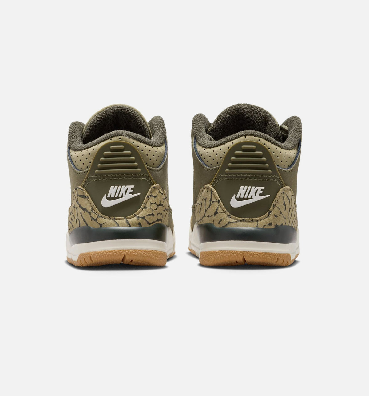 Air Jordan 3 Retro Infant & Toddler Sneakers – Medium Olive