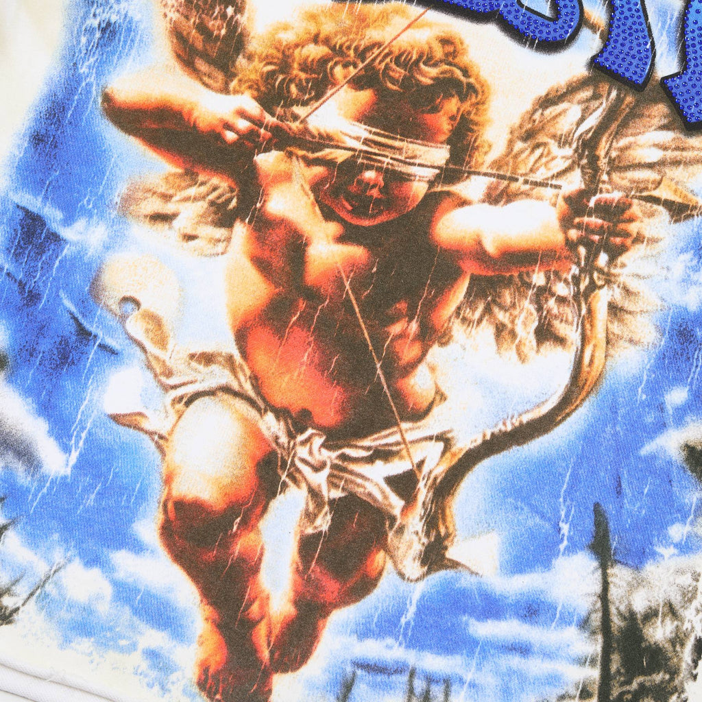 MAJESTIK Baby Angel Cherub Graphic T-Shirt
