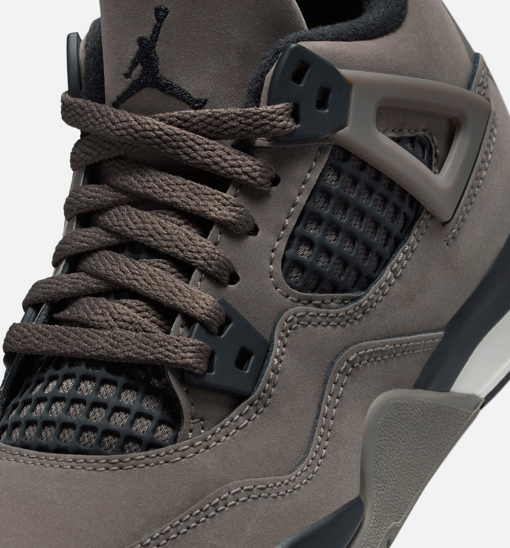 Air Jordan 4 Retro Preschool Sneakers – Cave Stone/Black