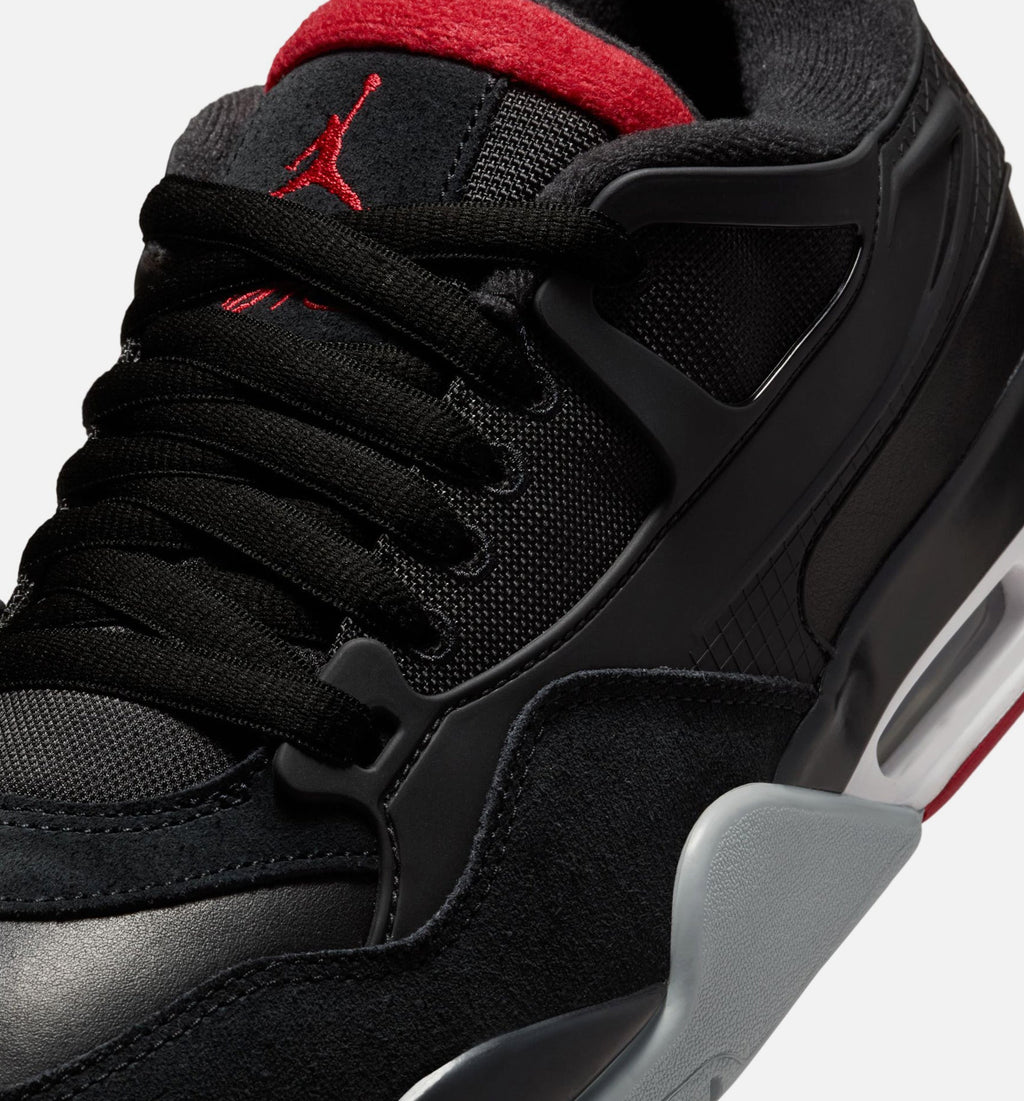 Air Jordan 4 RM Men's Sneakers – Black/Wolf Grey