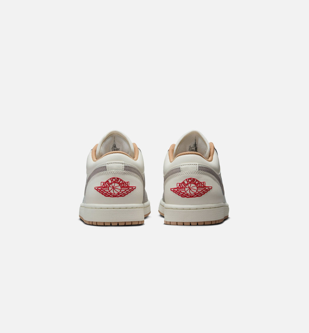 Air Jordan 1 Low Men's Sneakers – Sail/Fire Red