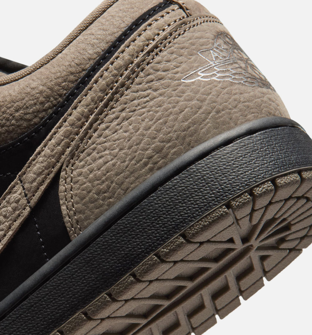 Air Jordan 1 Low SE Men's Sneakers – Black/Olive Grey