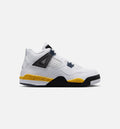 Air Jordan 4 Retro Preschool Sneakers – Rare Air Tour Yellow