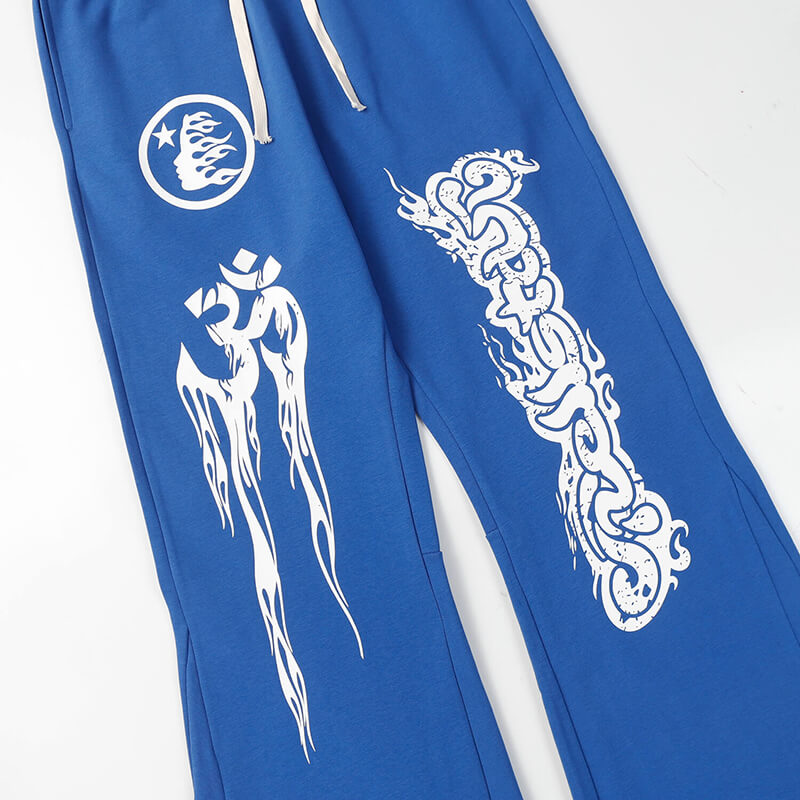 Hellstar Studios Vintage Pants Blue