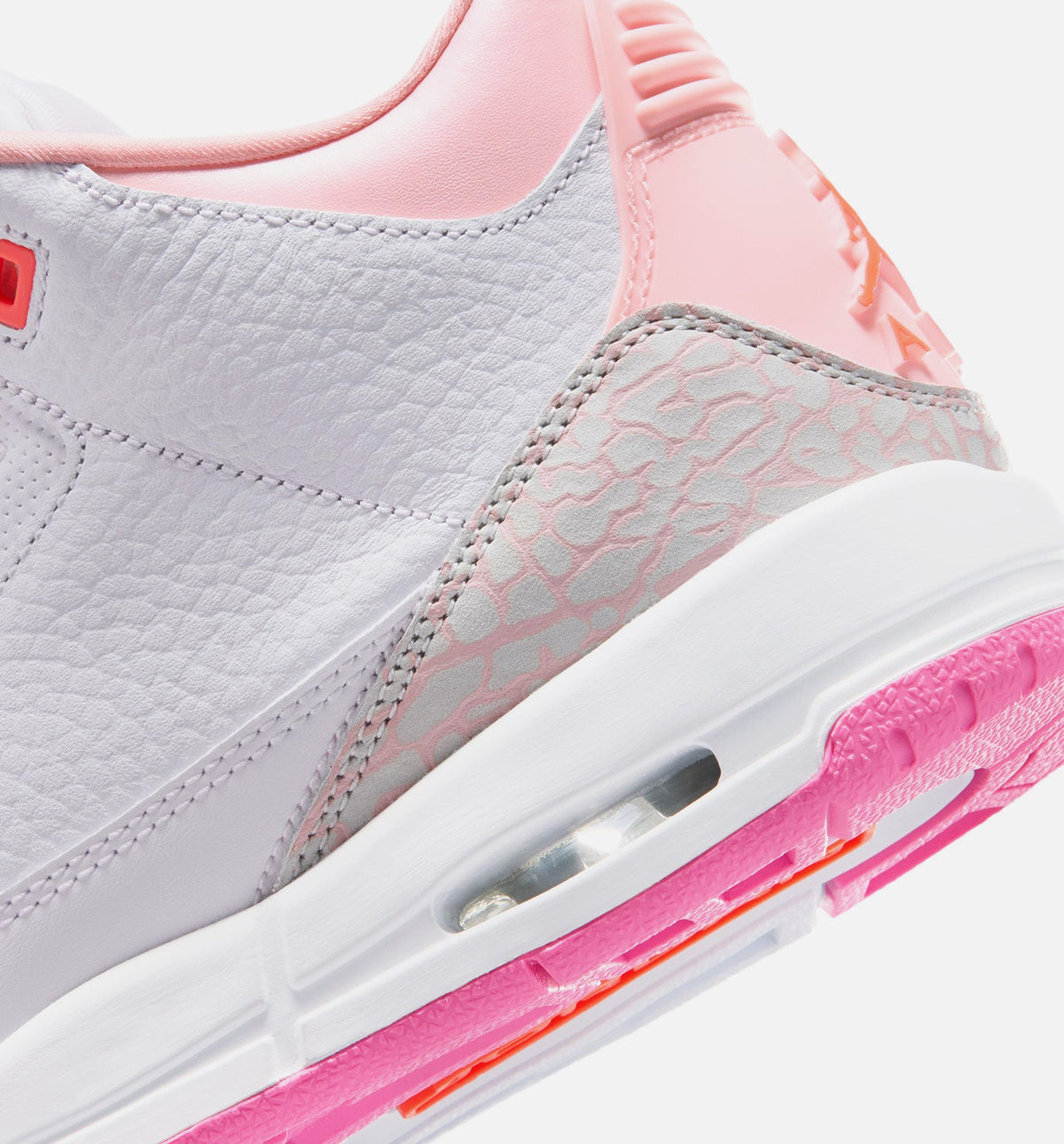 Air Jordan 3 Retro Grade School Sneakers – Spring Flowers