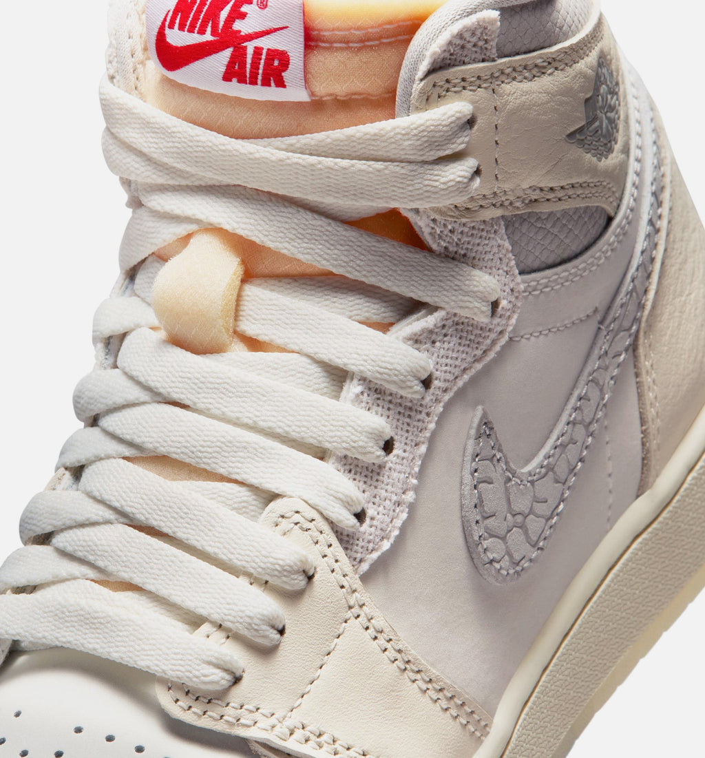 Air Jordan 1 Retro High OG Grade School Sneakers – Sail