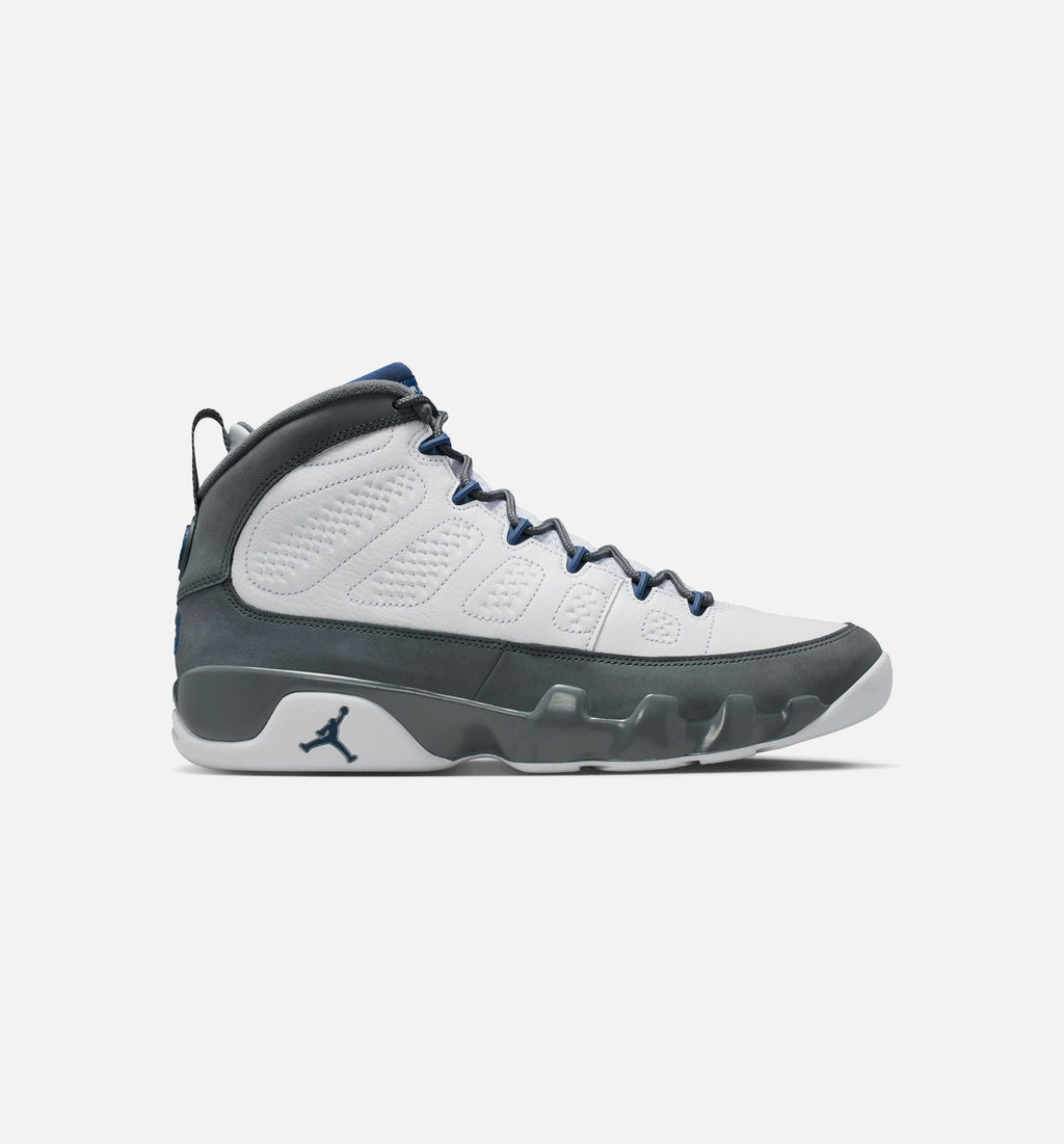 Air Jordan 9 Retro Men's Sneakers – Flint Grey/French Blue