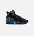 Air Jordan 8 Retro Grade School Sneakers – Aqua