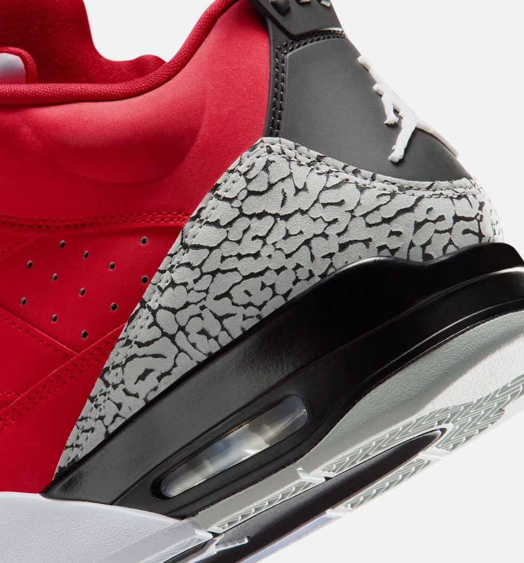 Son of Mars Low Men's Sneakers – Fire Red/Black