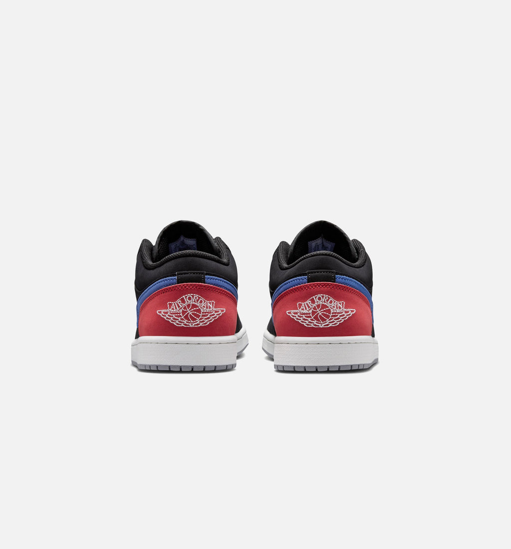 Air Jordan 1 Low Men's Sneakers – Black/True Blue/Varsity Red