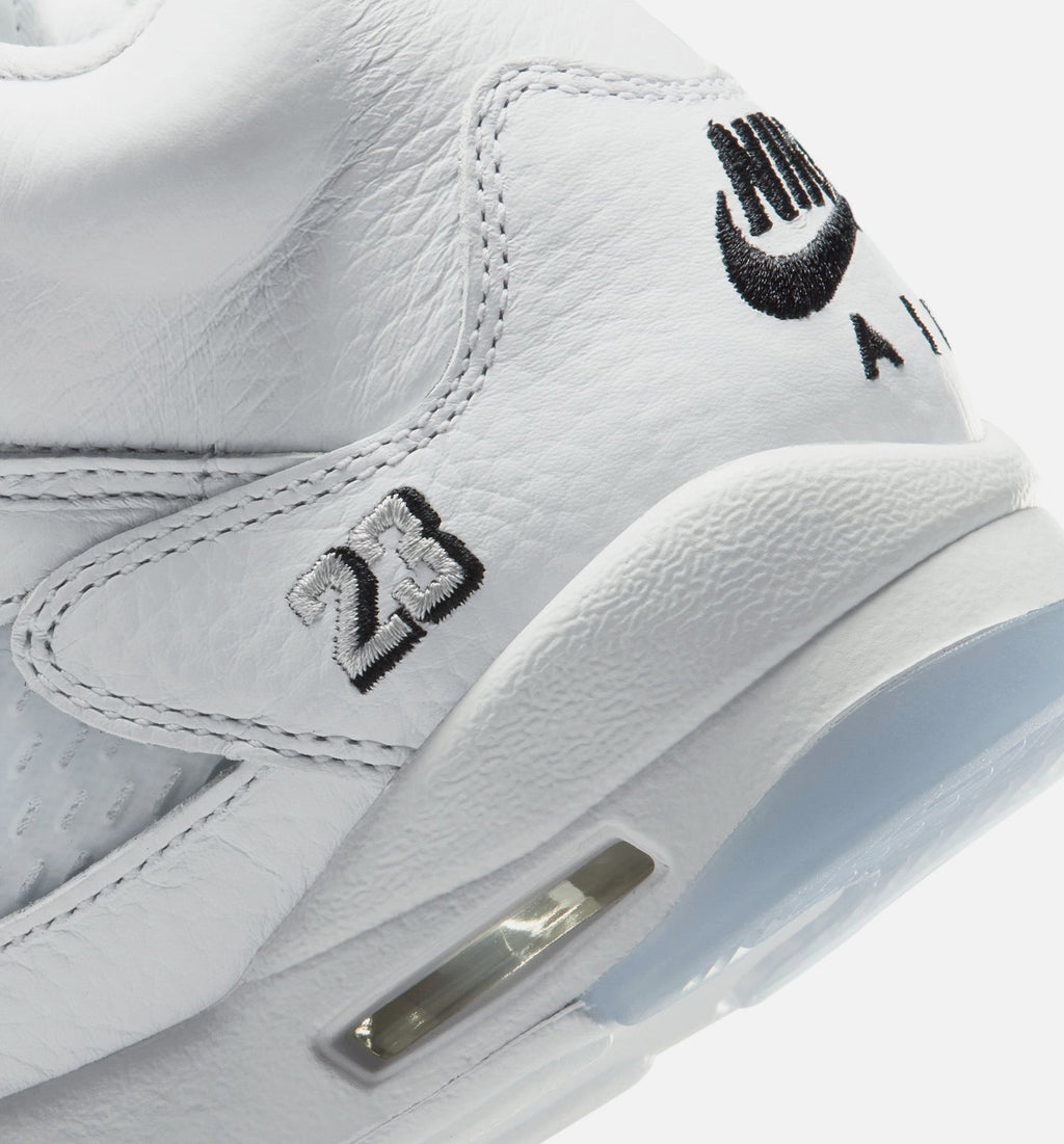 Air Jordan 5 Retro OG Grade School Sneakers – White Metallic