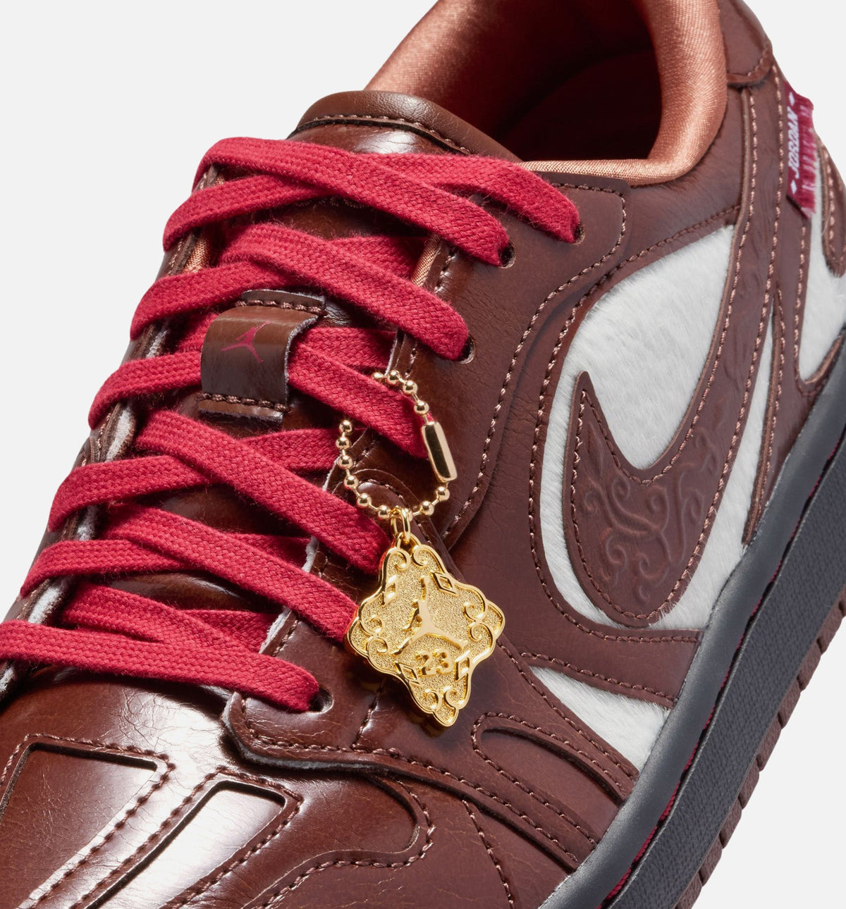 Air Jordan 1 Low Lunar New Year Women's Sneakers – Light Chocolate