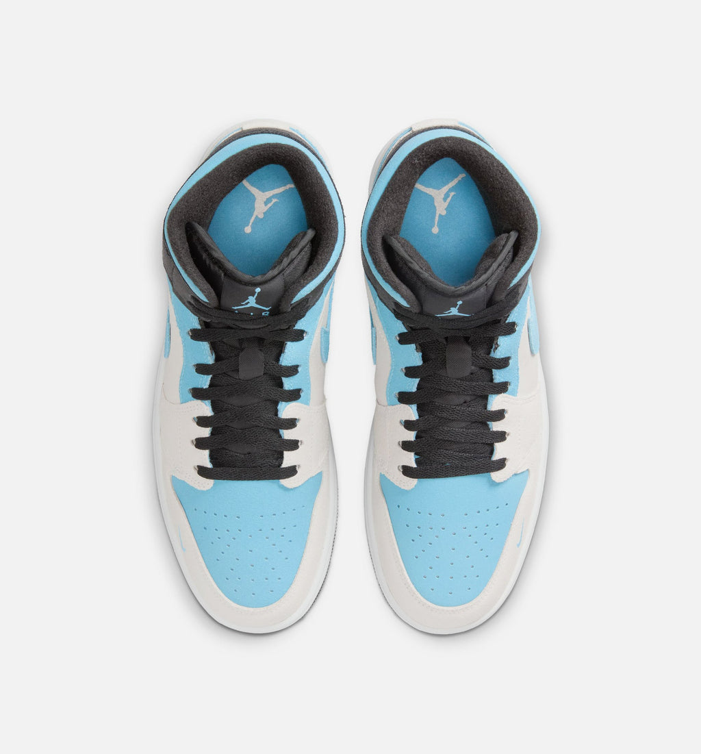 Air Jordan 1 Mid SE Men's Sneakers – Blue Chill/Summit White