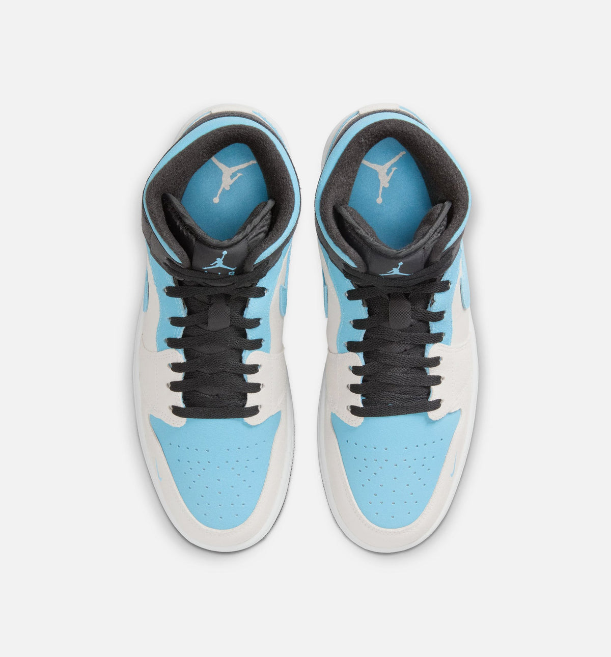 Air Jordan 1 Mid SE Men's Sneakers – Blue Chill/Summit White