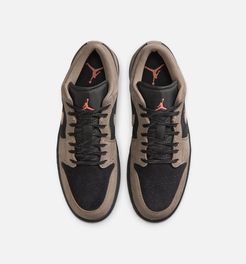 Air Jordan 1 Low SE Men's Sneakers – Black/Olive Grey