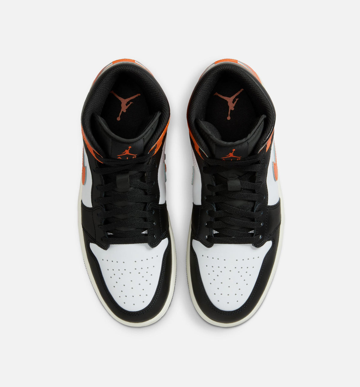 Air Jordan 1 Mid Men's Sneakers – Starfish/White