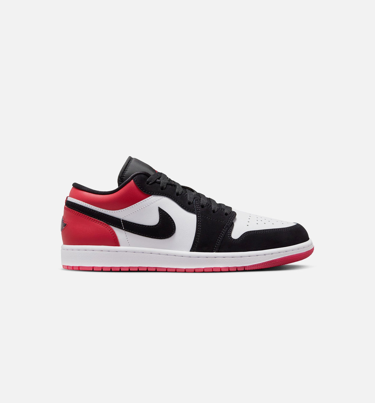 Air Jordan 1 Low SE Men's Sneakers – White/Varsity Red/Black