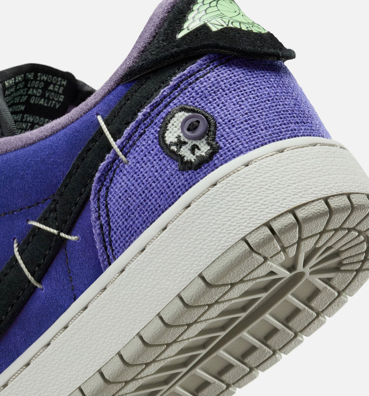 Air Jordan 1 Low OG Grade School Sneakers – Regency Purple/Dark Raisin