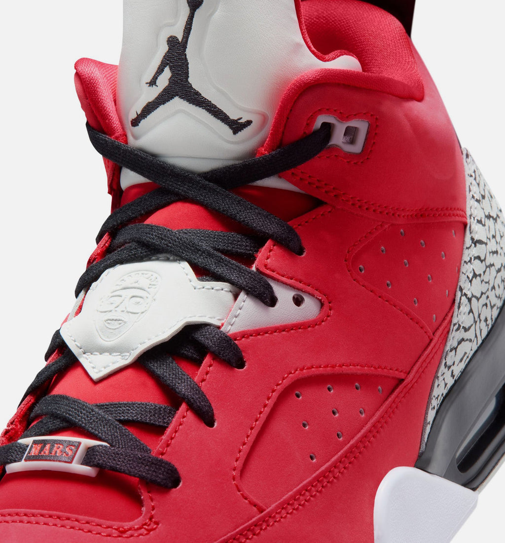 Son of Mars Low Men's Sneakers – Fire Red/Black
