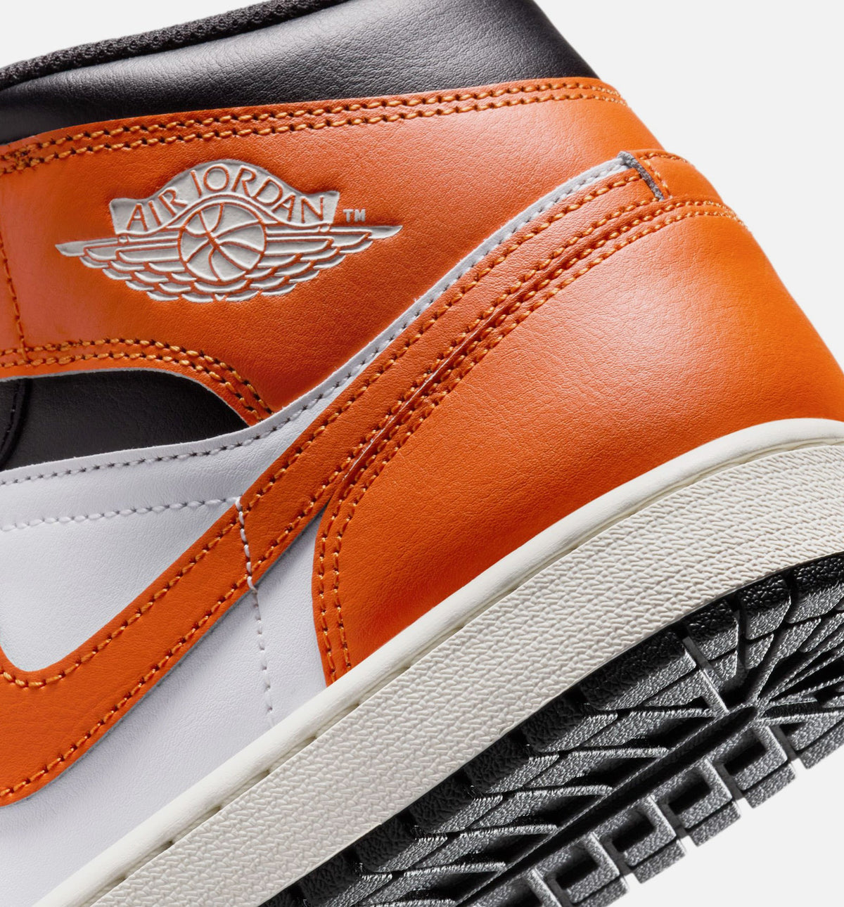 Air Jordan 1 Mid Men's Sneakers – Starfish/White