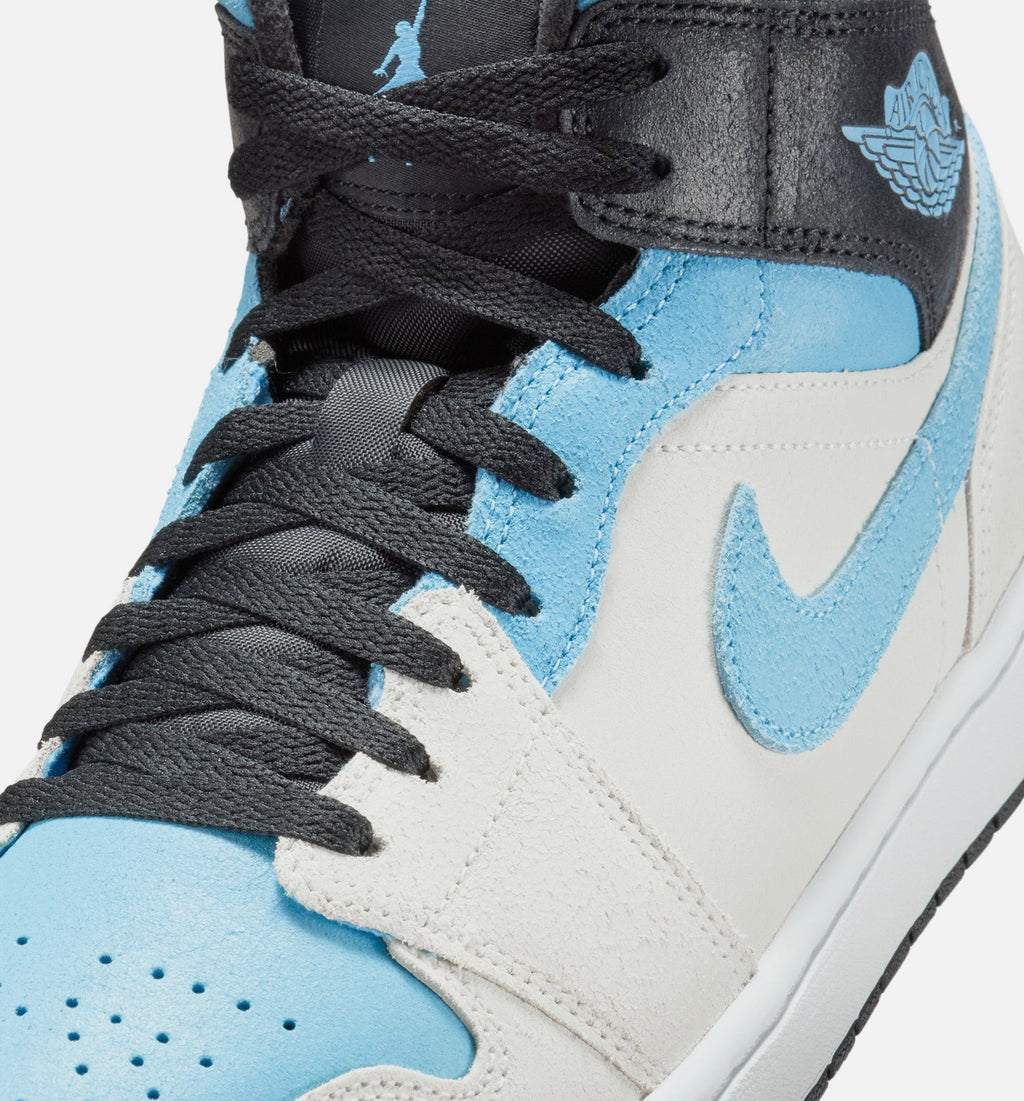 Air Jordan 1 Mid SE Men's Sneakers – Blue Chill/Summit White