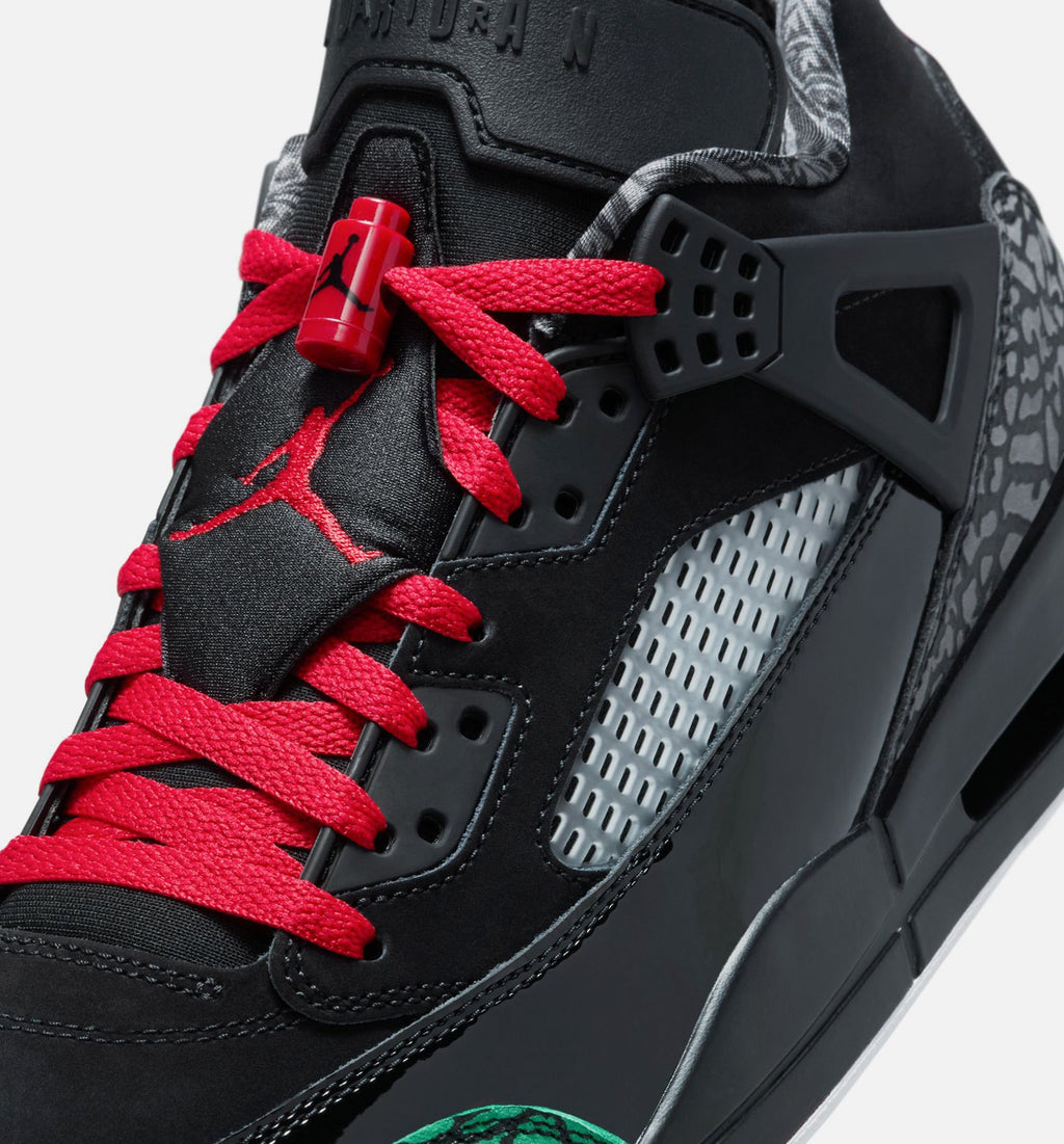 Spizike Low Men's Sneakers – Black/Classic Green