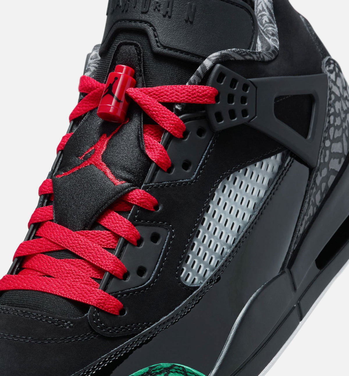 Spizike Low Men's Sneakers – Black/Classic Green