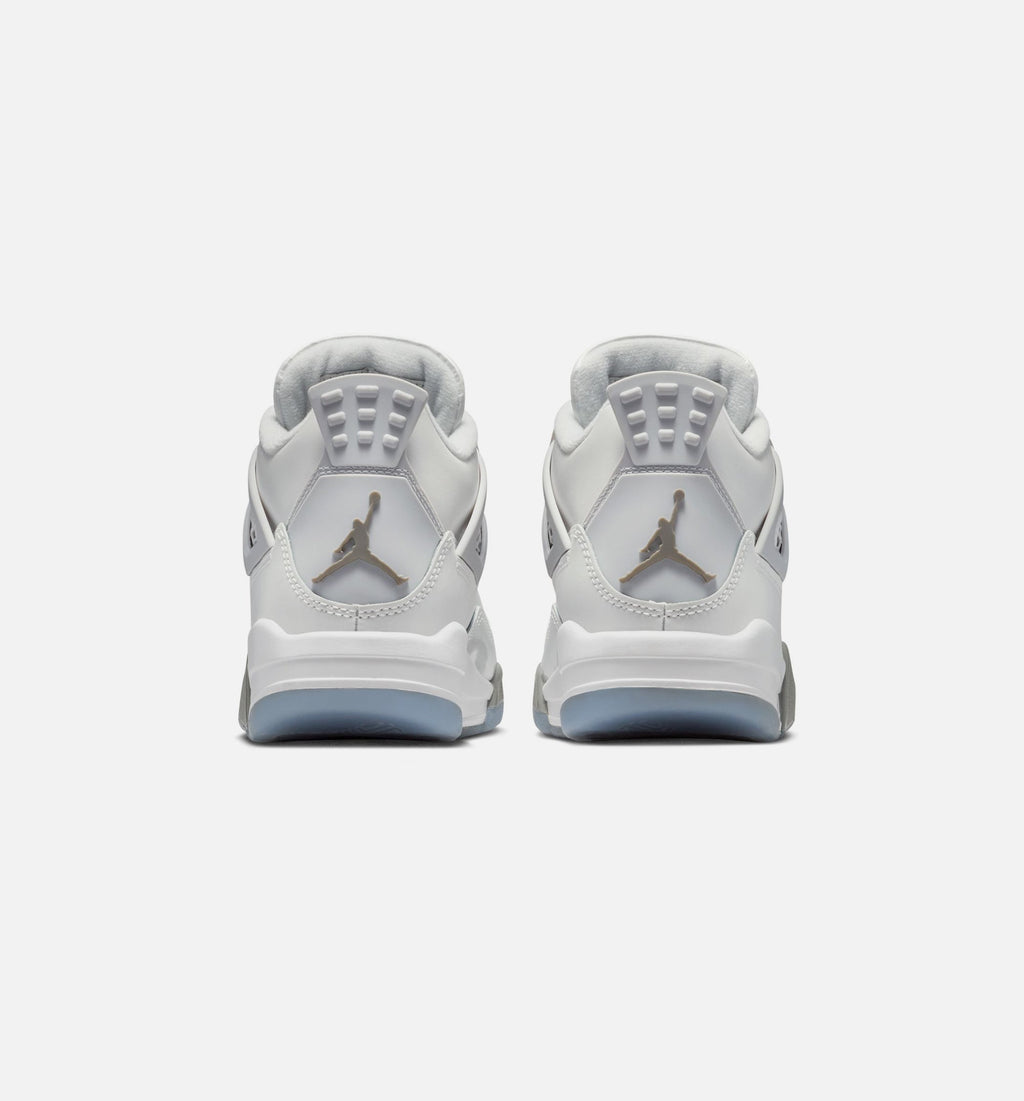 Air Jordan 4 Retro Grade School Sneakers – Blue Chill